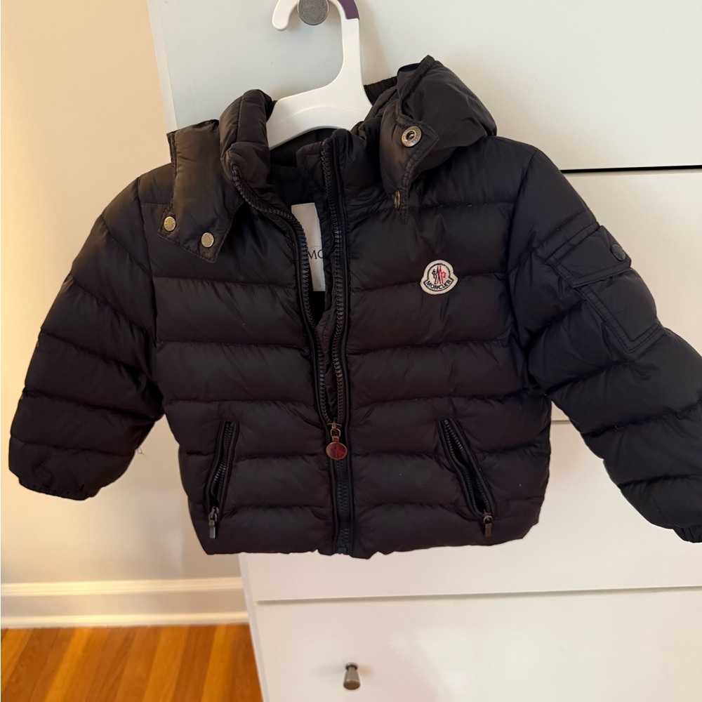 Moncler winter puffer with hood
